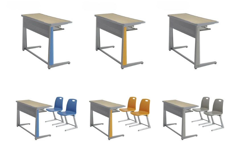 KAD025 Mente New Two-Person Student Desk