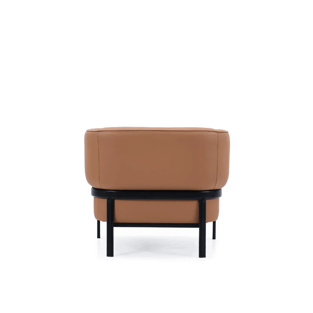 ST076 Lea 單人商務皮革沙發