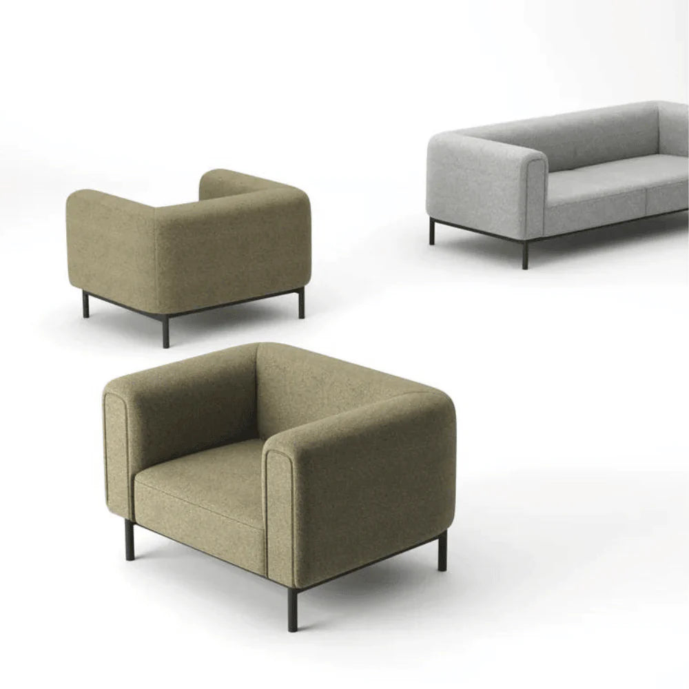 ST038 Piettro Single Office Sofa
