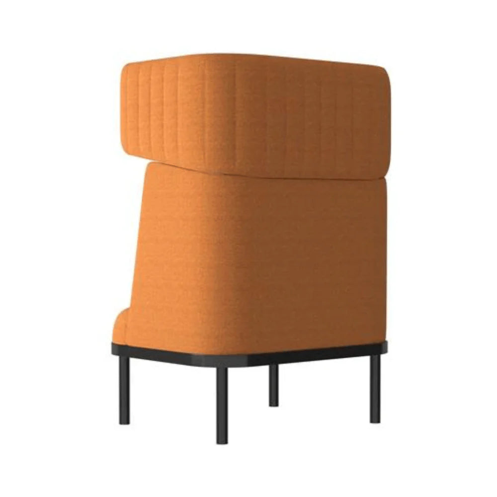 ST041 Fabio single high back office combing