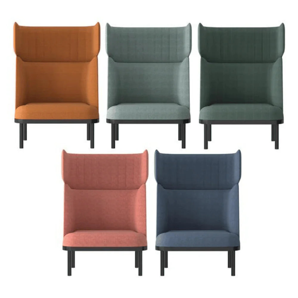 ST084 Fabio Single High-Back Office Sofa