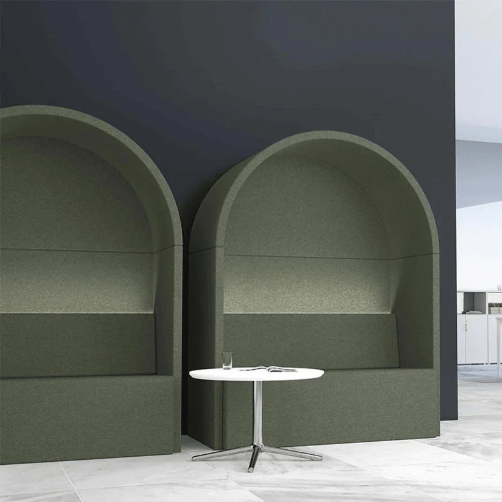 ST043 Sofia single fabric sound insulation high back combing