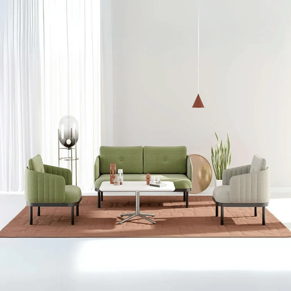 ST087-2 Giulio Two-Seat Minimalist Office Sofa