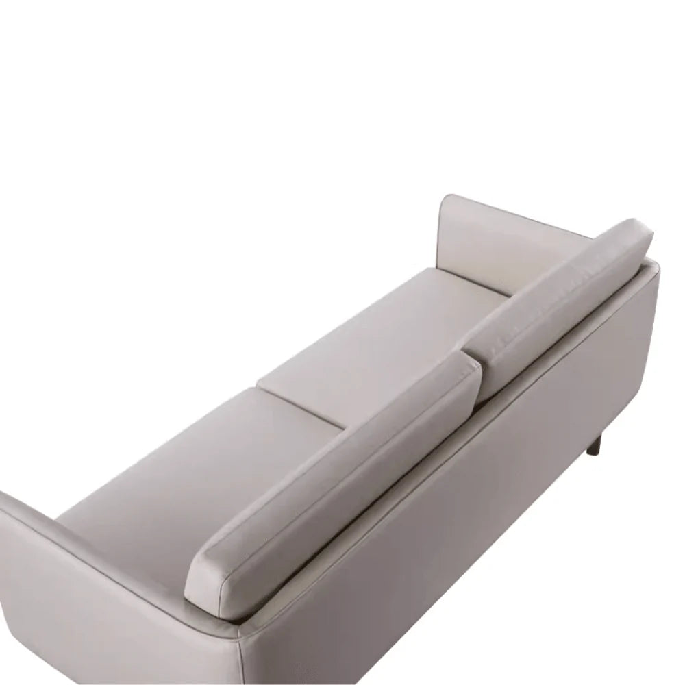 ST056-3 Paler Three-Seat Leather Office Sofa