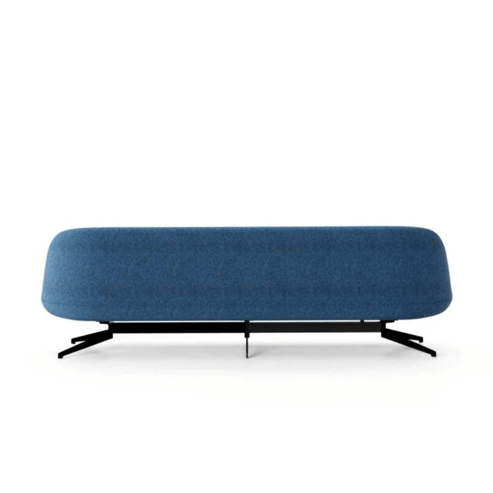 ST057 Danteo three-seat fabric curved office combing