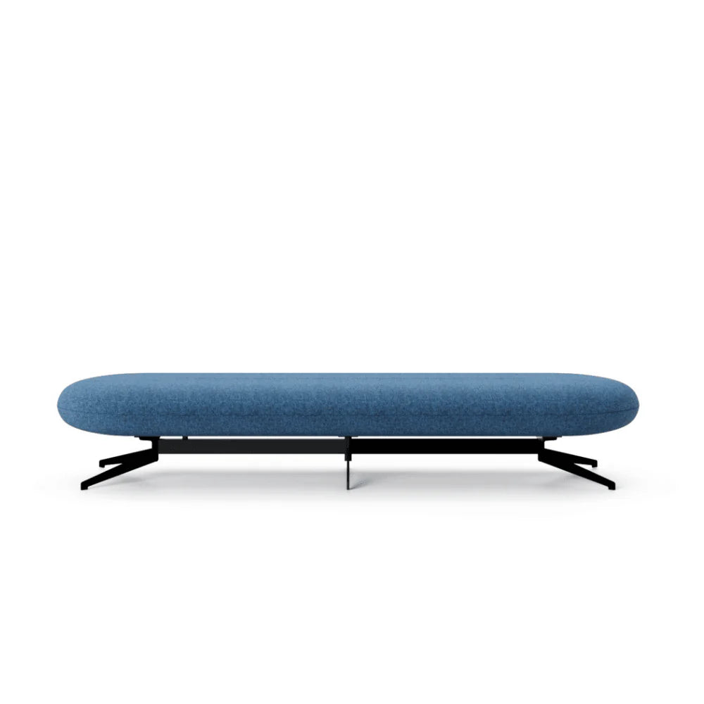 ST057 Danteo three-seat fabric curved office combing