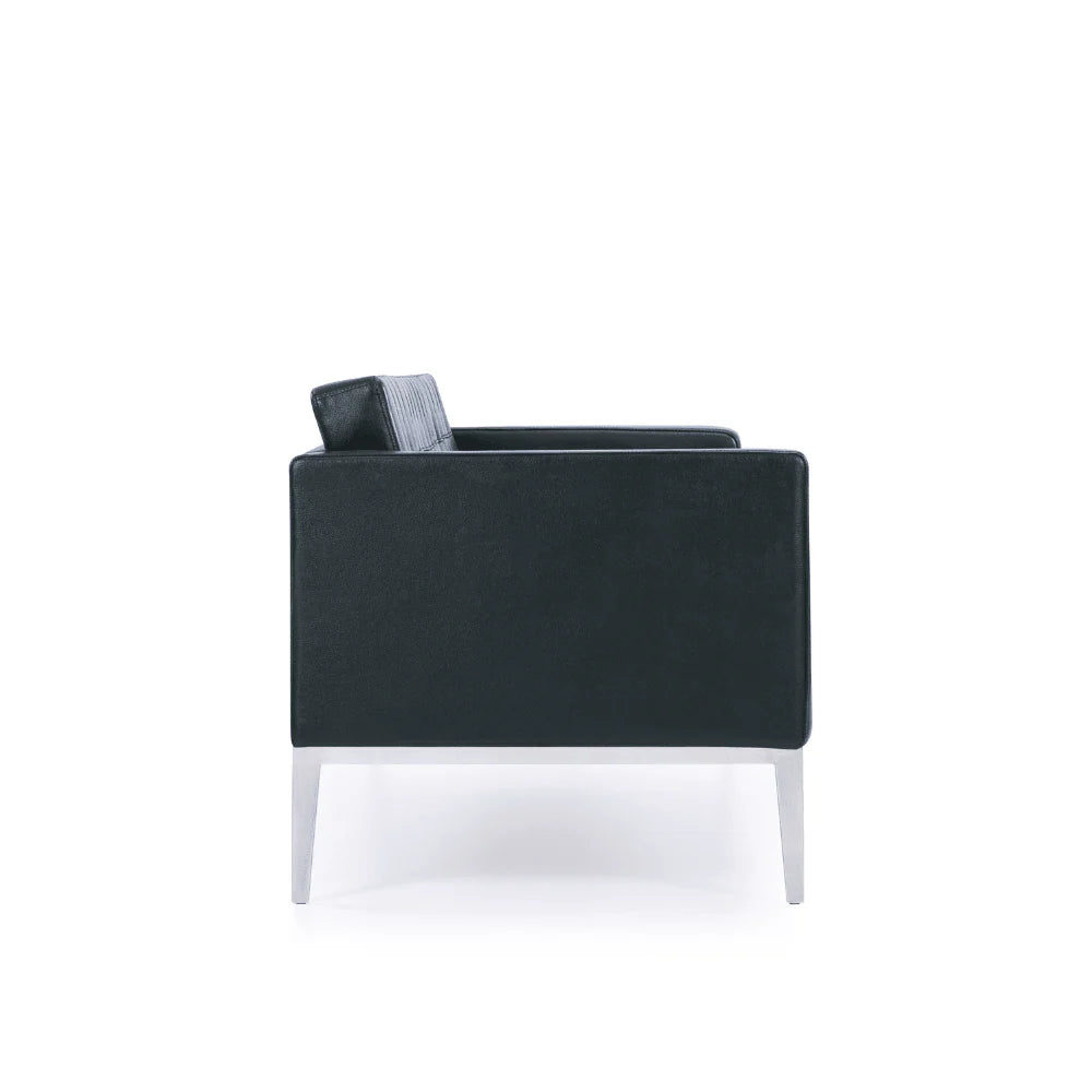 ST053-3 Giosu Three-Seater Classic Leather Office Sofa
