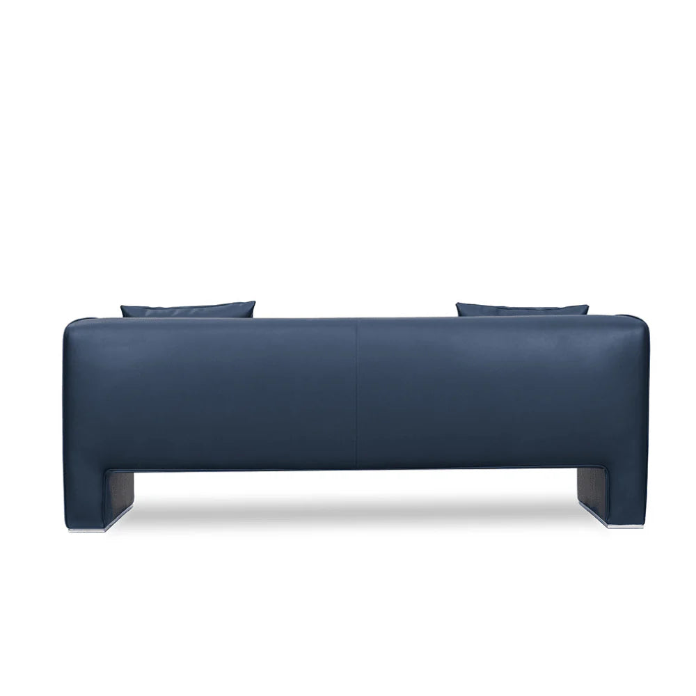 ST064-3 Fabbro Three-Seater H-Type Luxury Leather Sofa