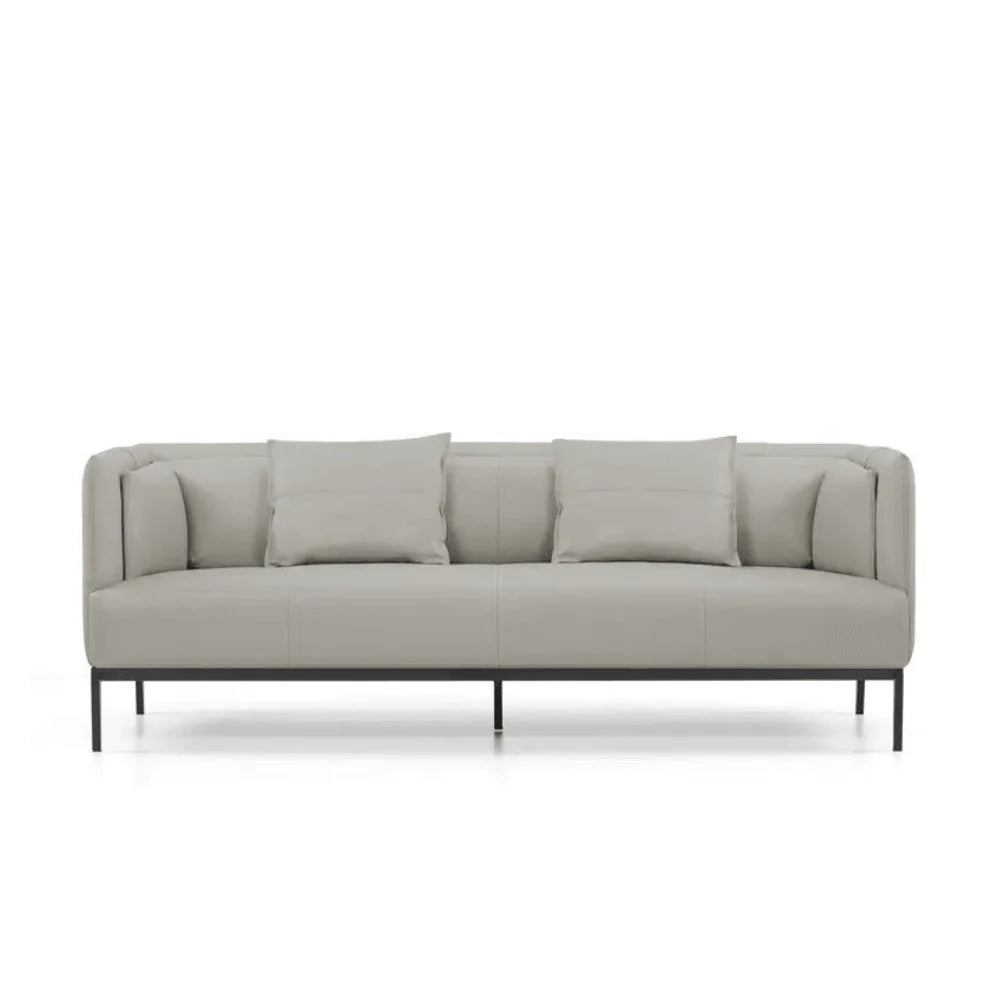 ST063 Azzurra Three-seat Commercial Leather Comb