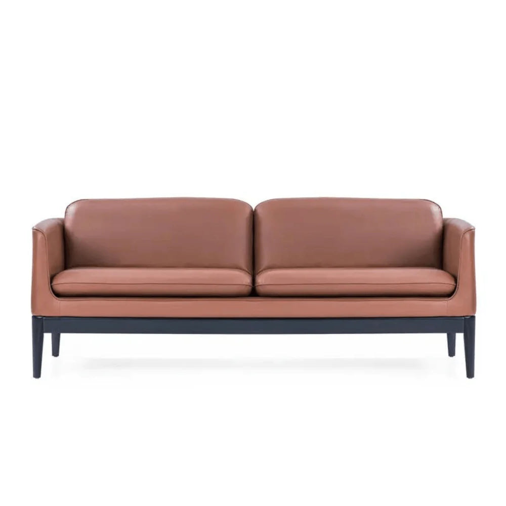 ST034-3 Viola Two-Seat Business Leather Sofa