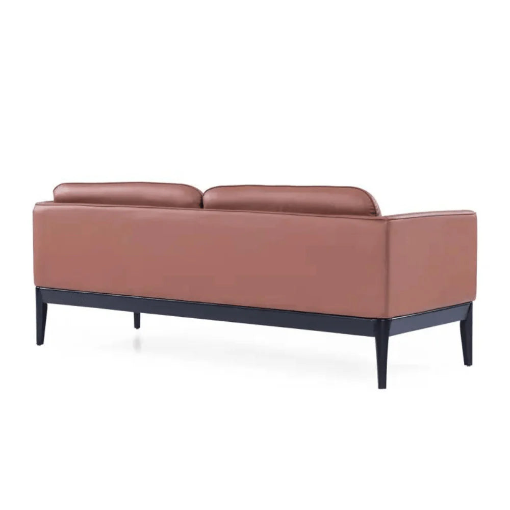 ST034-3 Viola Two-Seat Business Leather Sofa