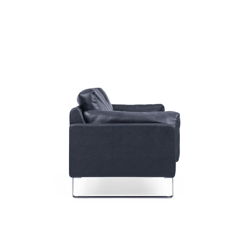ST046-3 Moda Three-Seat Luxury Leather Office Sofa