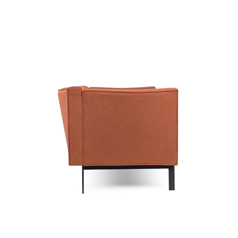 ST092 Livia Three-Seat Fabric Office Sofa