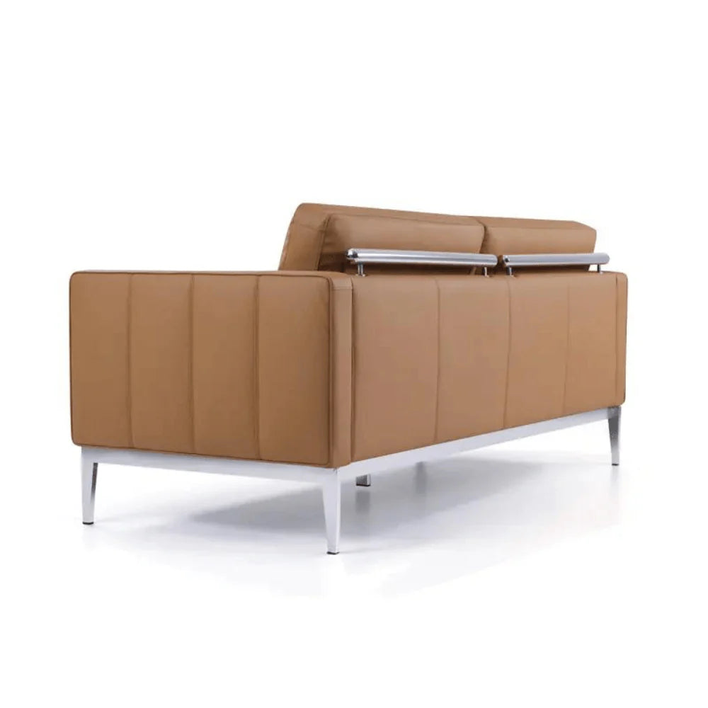 ST080 Carlo two-seat exquisite business leather combing