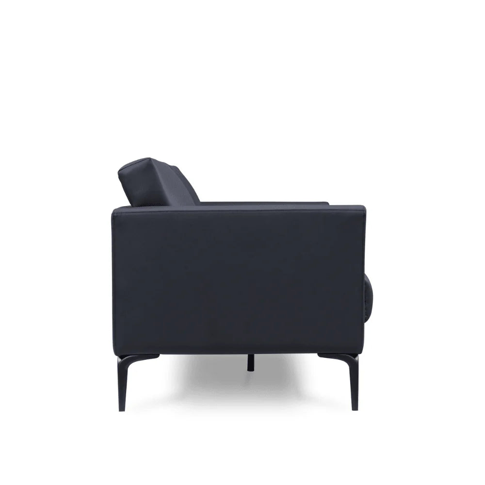 ST084 Tiziano Two-seat office leather combing