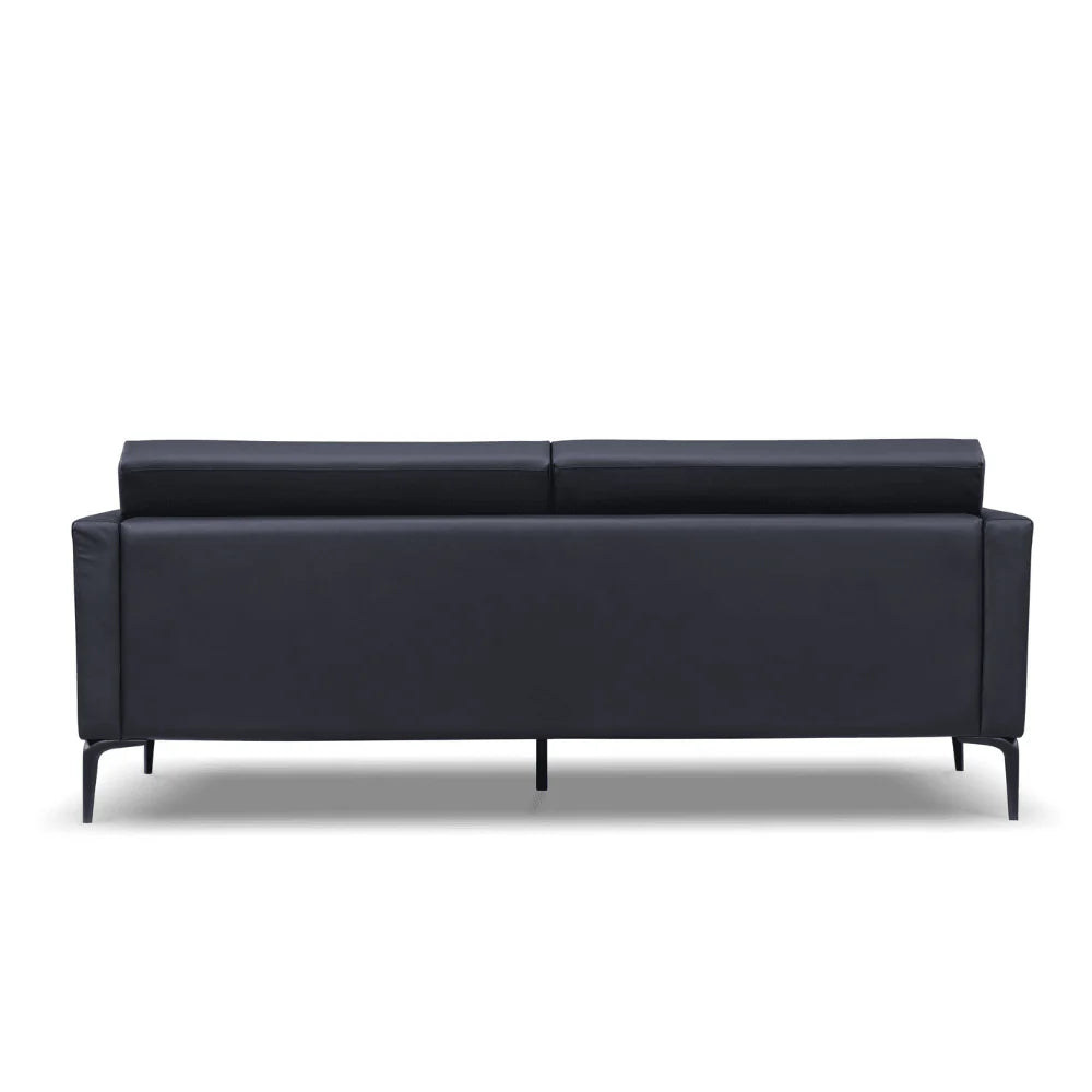 ST084 Tiziano Two-seat office leather combing