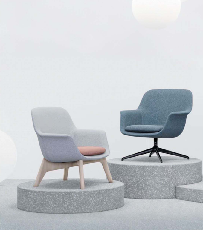 KSY059 Lino 時尚辦公室布藝休閒椅