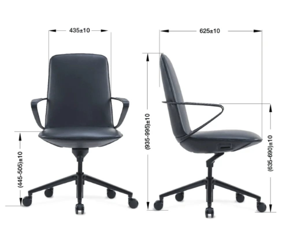 GT001-L Amola 中背行政真皮大班椅|德國設計大師系列