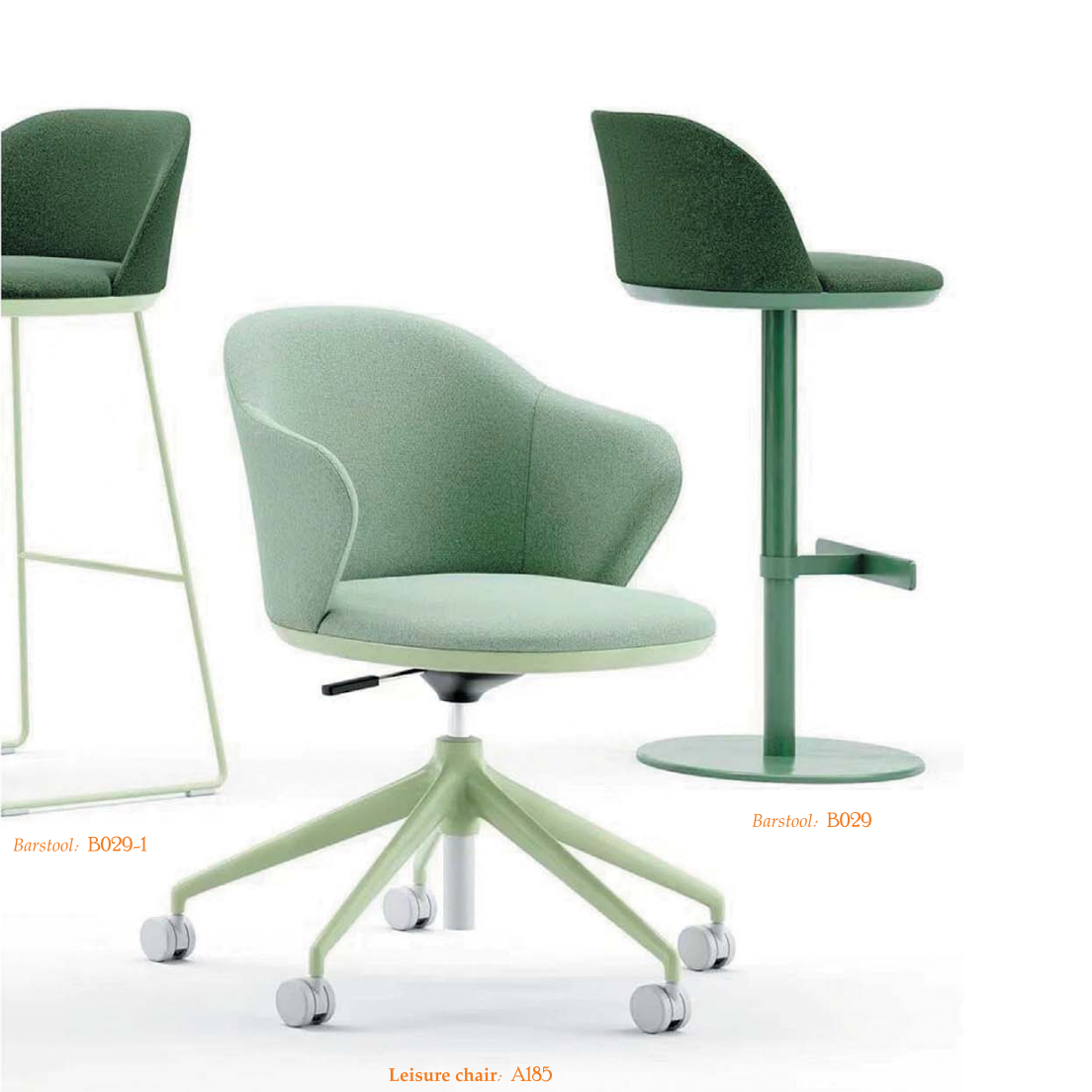 OL111016 公共空間布藝休閒椅|Public Space Lounge Chair