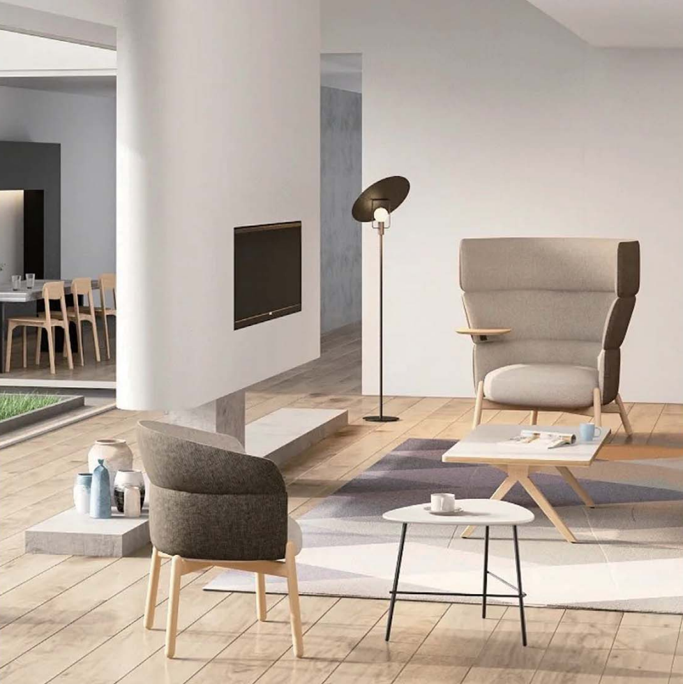 OL111021 高背商務休閒椅|Business High Back Lounge Chair