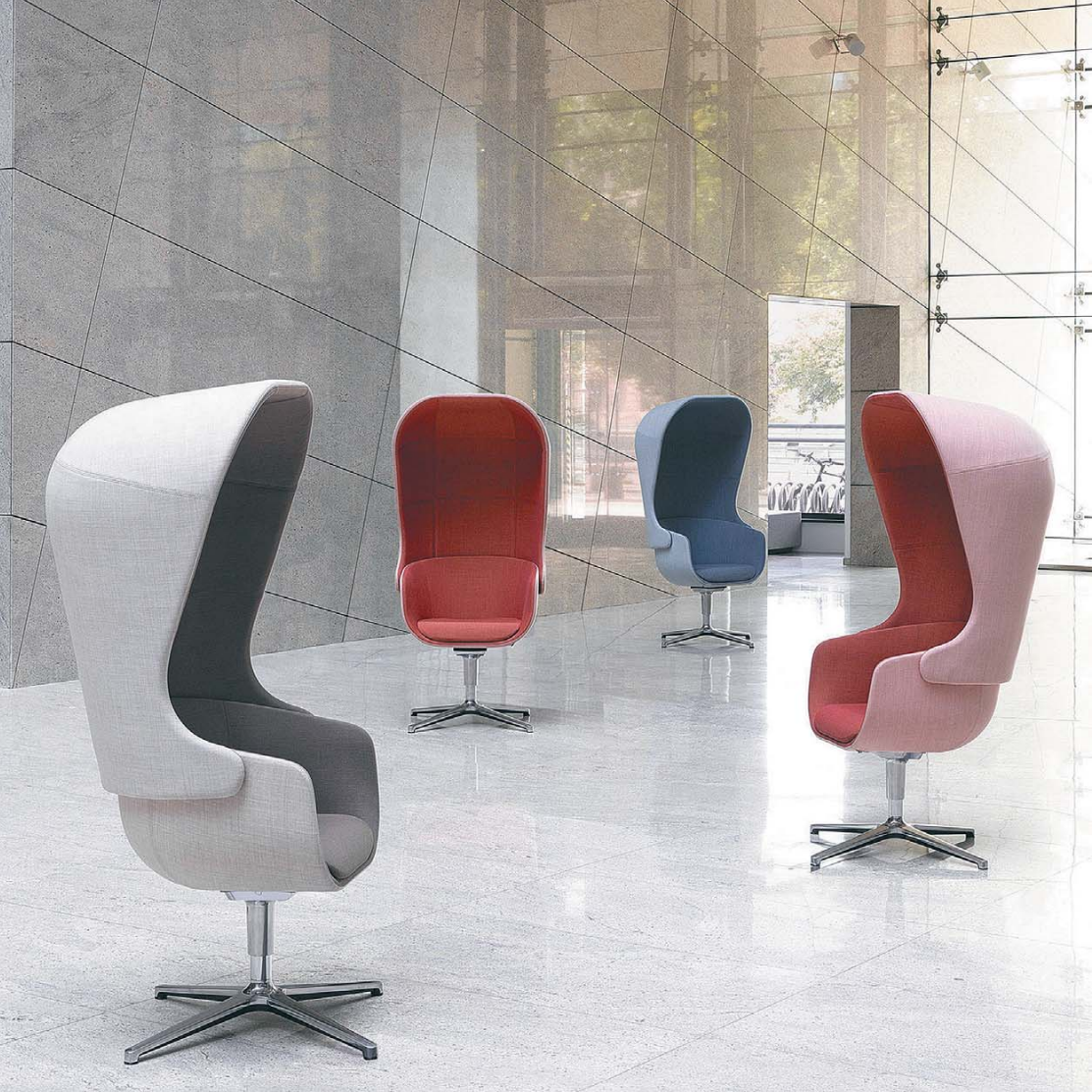OL111036 高背專注休閒椅|Focus High Back Lounge Chair