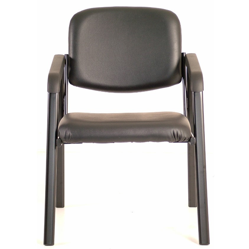 G619H ELEGANT 皮面鋼腳扶手餐椅