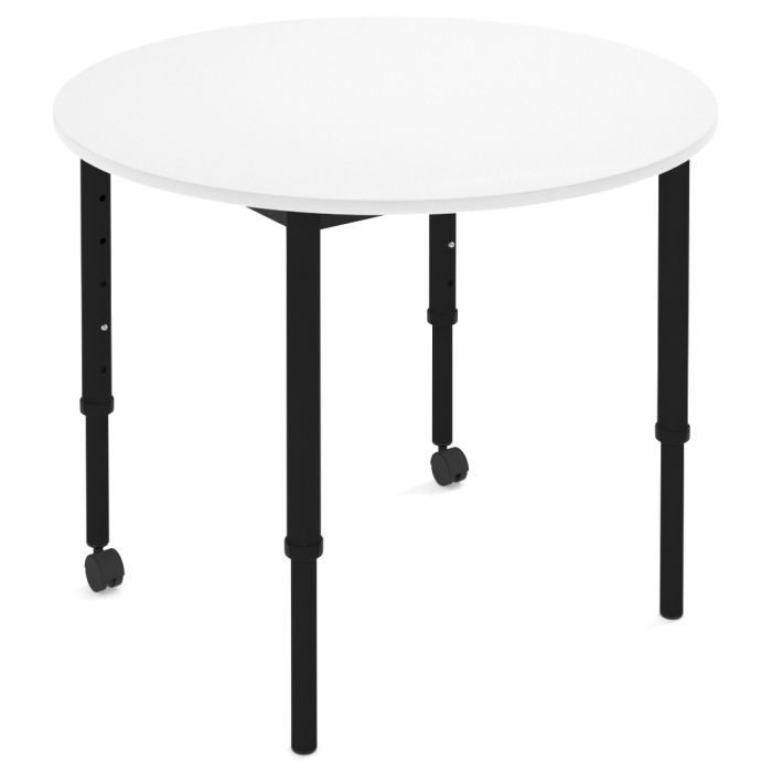 KS054 Crew Round Height Adjustable School Desk