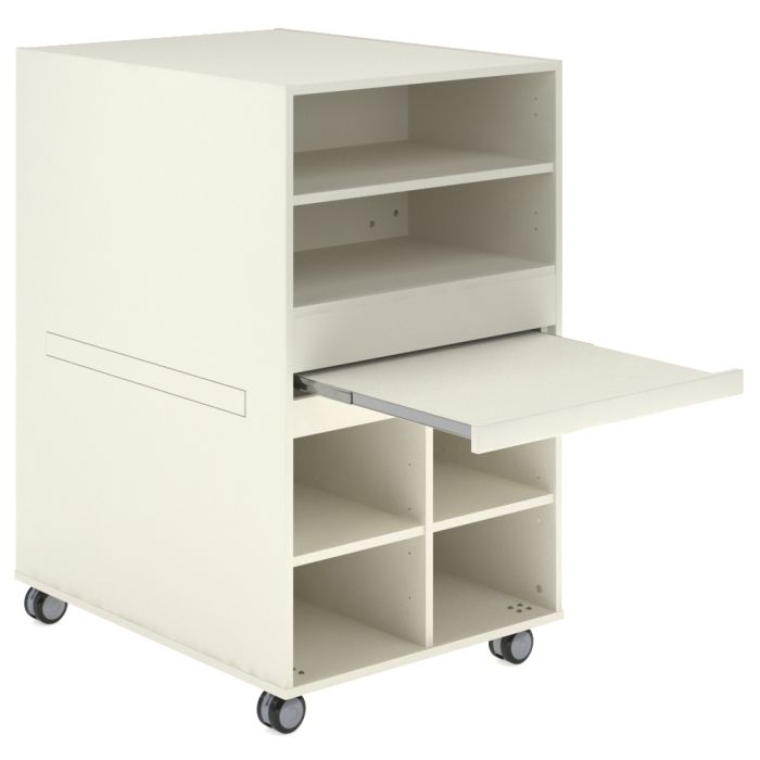 CS017 Gesso School Storage Cabinet