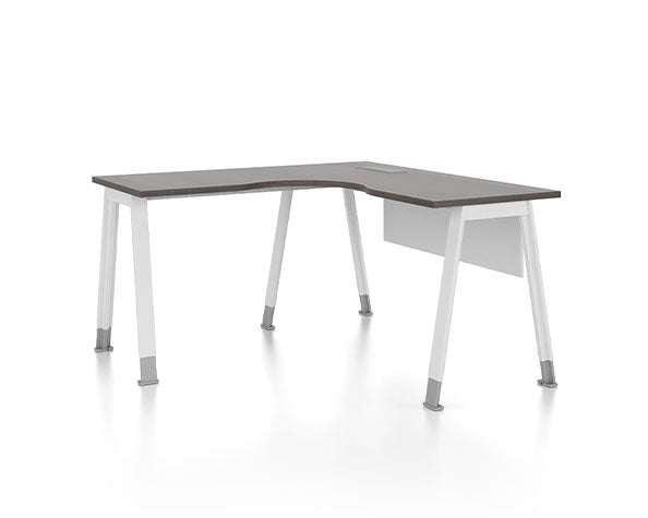 KA16 Noqi Desk with Storage Side Cabinet