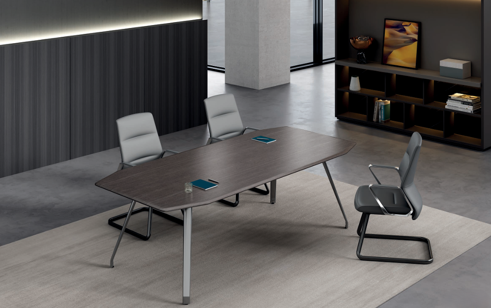 KA24 Gaddi Executive Desk with Storage Side Cabinets