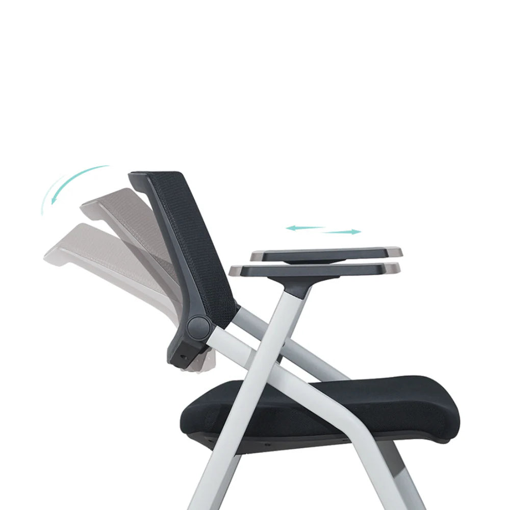 EF63 Tata-B Stackable Training Chair with Wheels and Writing Board