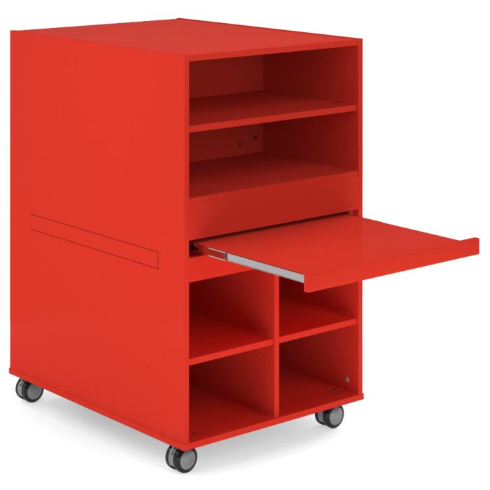 CS017 Gesso School Storage Cabinet