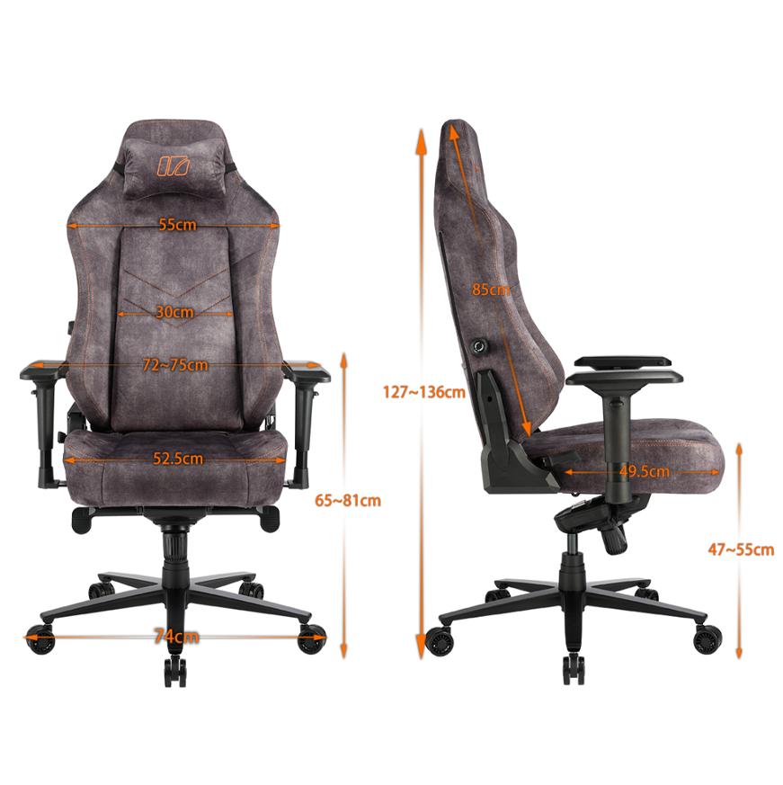 irocks T28 Plus 貓抓布人體工學辦公椅電腦椅