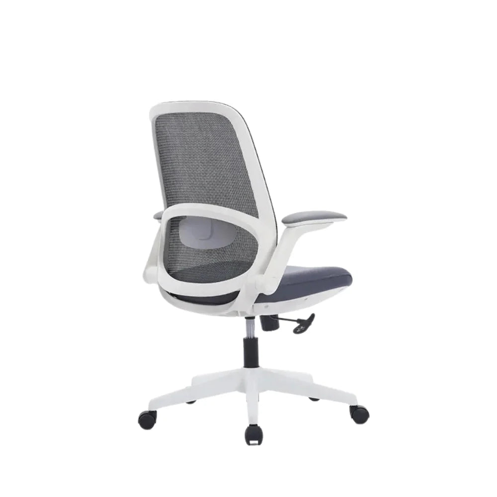 KH-002 L Fly Middle Back Folding Armrests-Ergonomic Office Chair