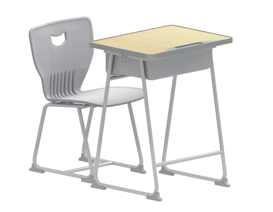 KLY-8012 Student Desk with Bag Hook|Desk with Bag Hook