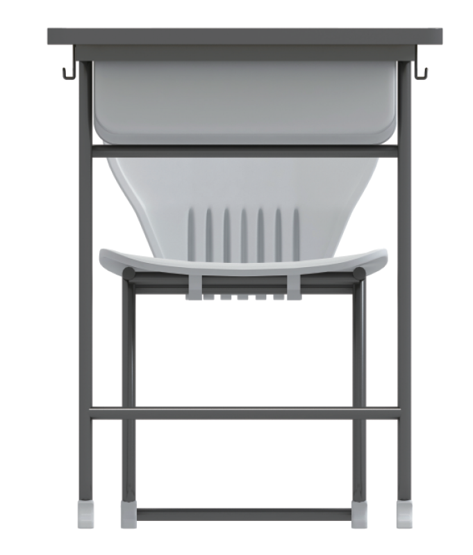 KLY-8012 Student Desk with Bag Hook|Desk with Bag Hook