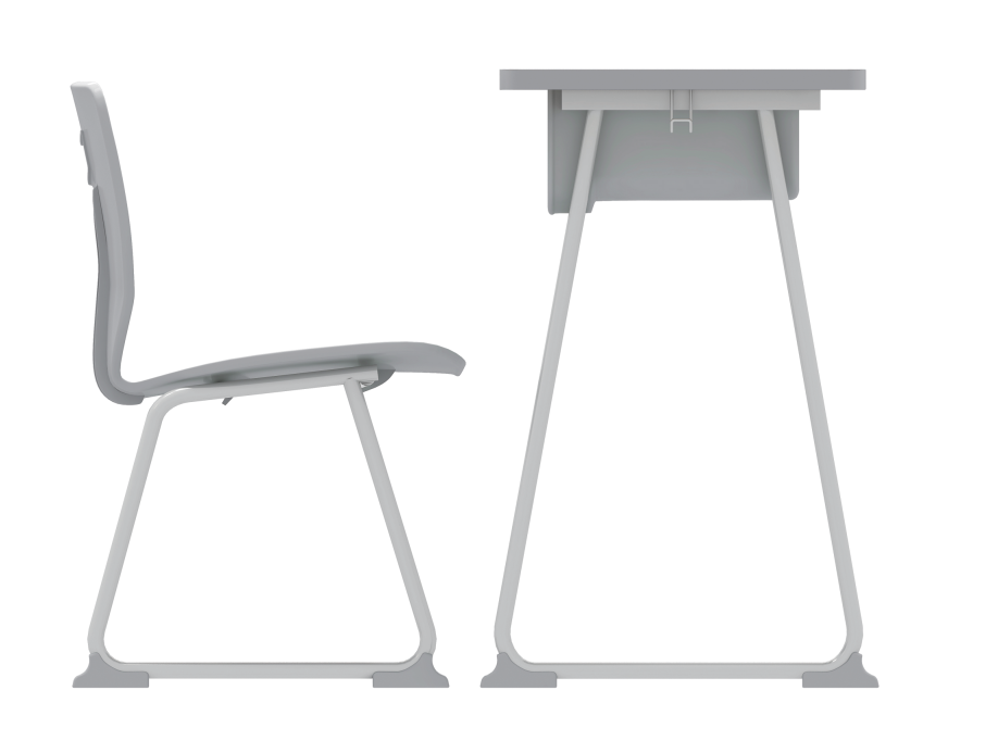 KLY-8012 Student Desk with Bag Hook|Desk with Bag Hook