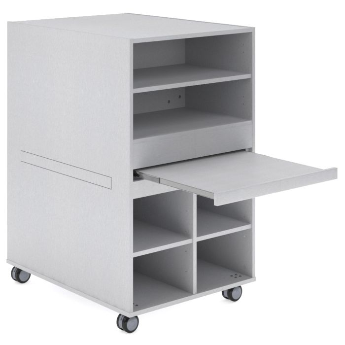 CS017 Gesso School Storage Cabinet