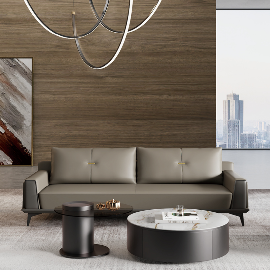 WG102006 真皮辦公梳化|Genuine Leather Office Sofa|KLT 香港