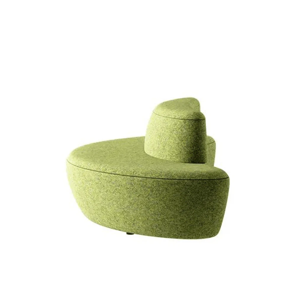 ST094 Siena Office Fabric Round Leisure Modular Sofa