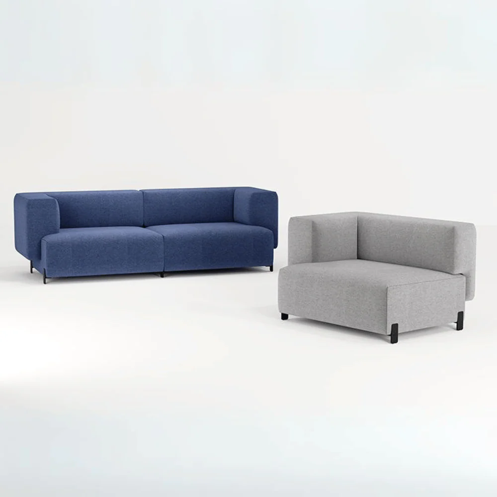 ST096 Bari Office Fabric Modular Sofa