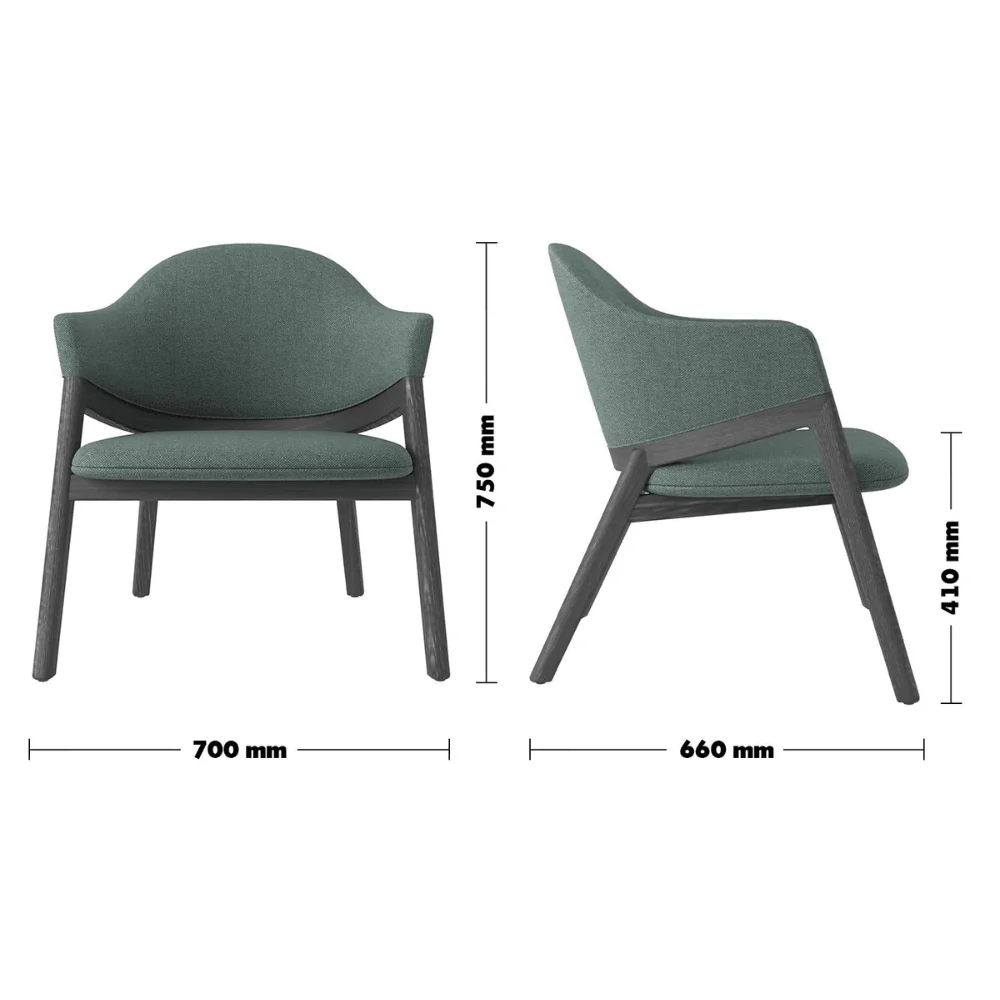 KST058 Banquette Office Fabric Leisure Armchair