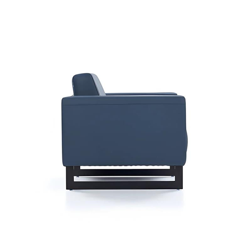 KST064 Bridge Leather Office Single Modular Sofa
