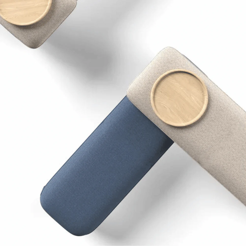 ST103 Sectional 布藝休閒長凳排椅組合