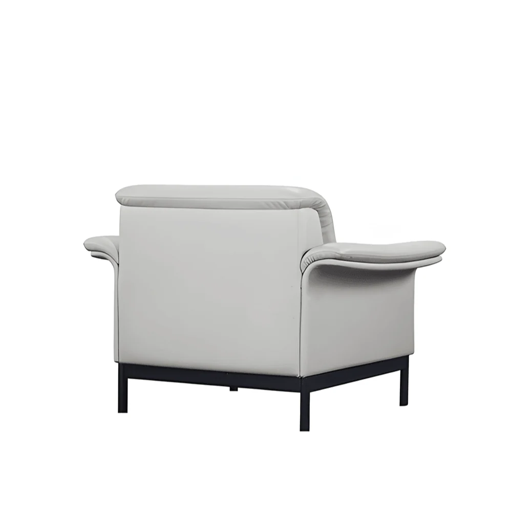 KST070 Console Leather Office Leisure Single Sofa