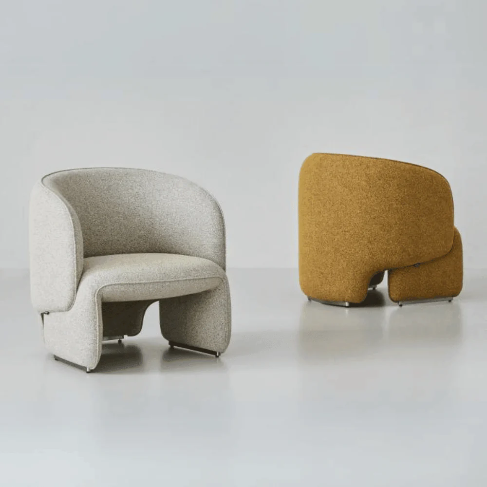 KST053 Sleeper Fabric Leisure Single Sofa Chair