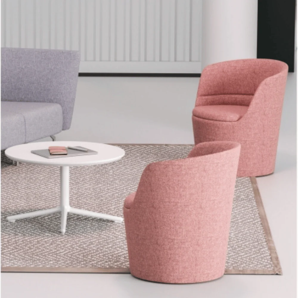 ST003 Modular 布藝旋轉休閒扶手椅