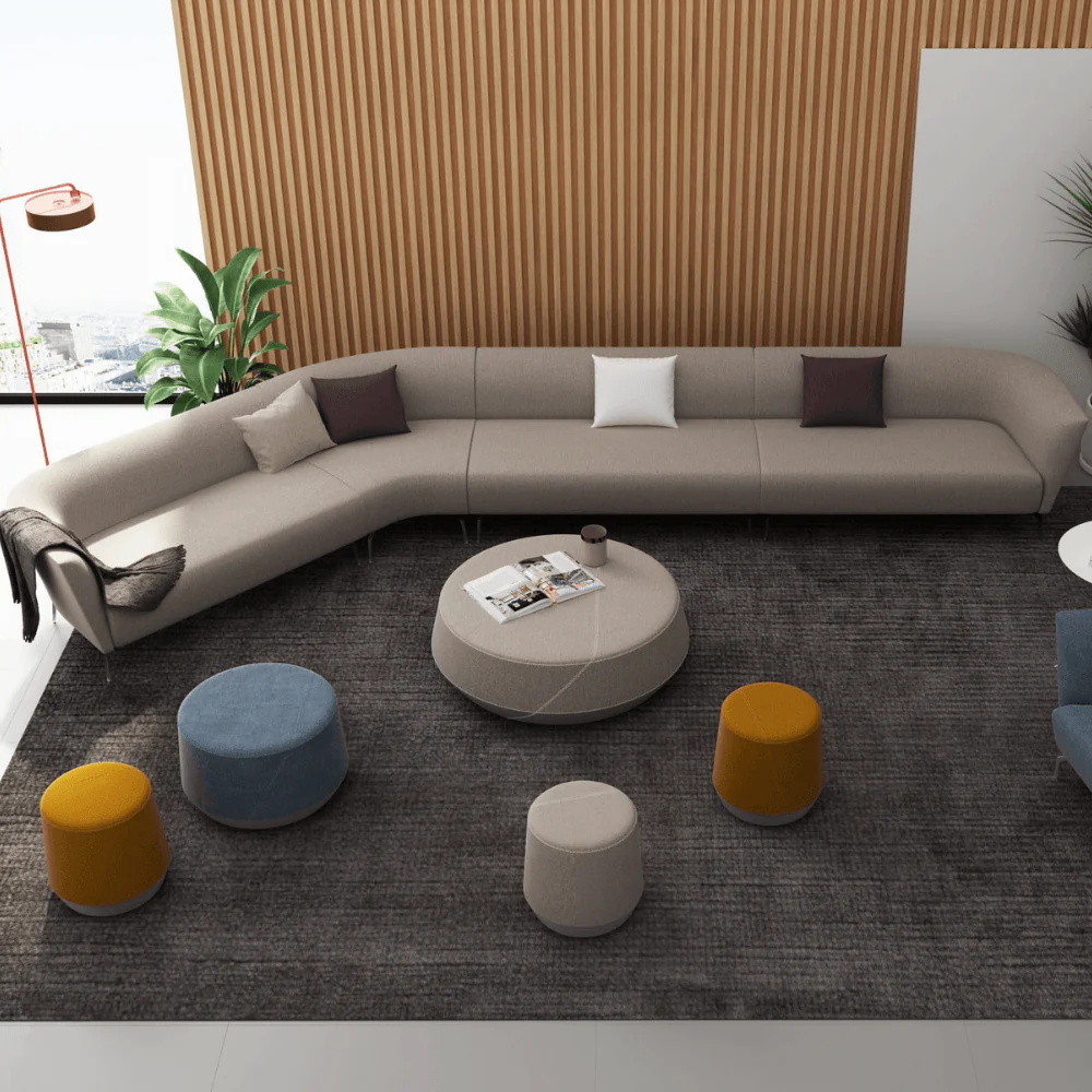 ST095 Verona Office Fabric Modular Sofa