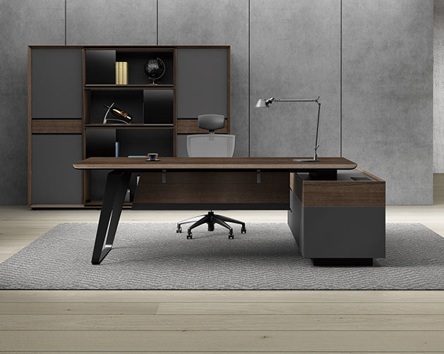 KA12 Quzzi Executive Desk with Storage