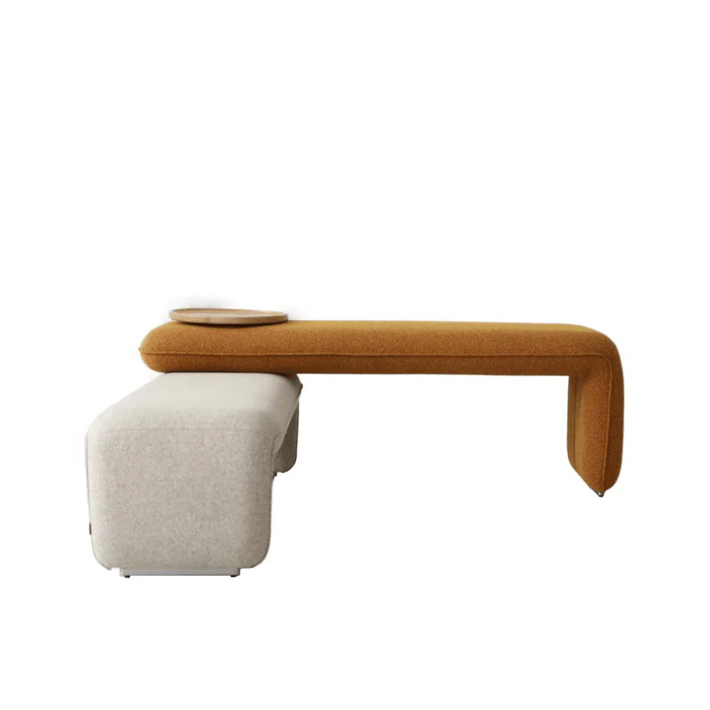 ST103 Sectional 布藝休閒長凳排椅組合